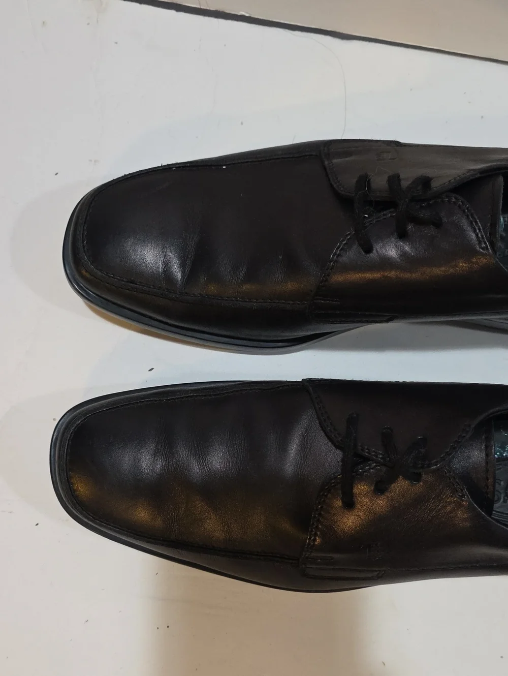 Tod's Men's Dress Shoes size 7.5 black leather mens lace up dress shoes italy